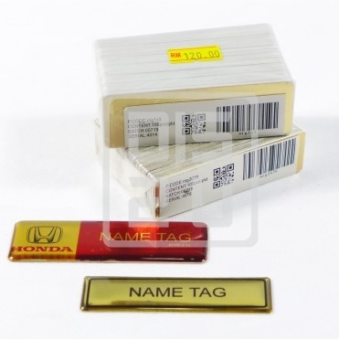 NAME TAGS MATERIAL